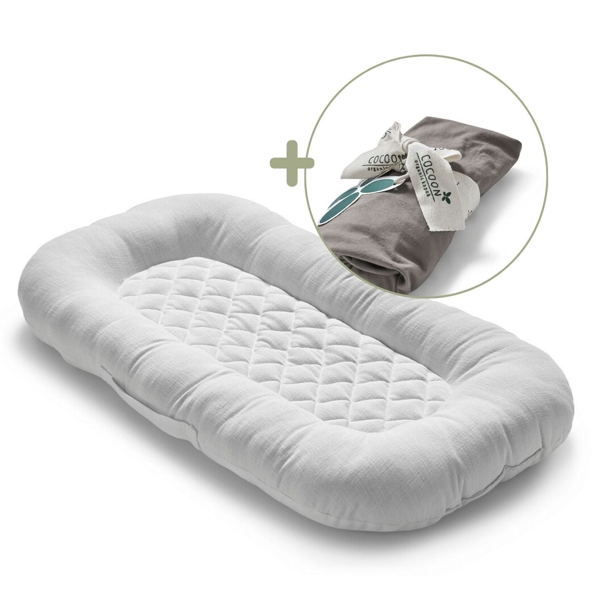 Set aus Babynest + Cover