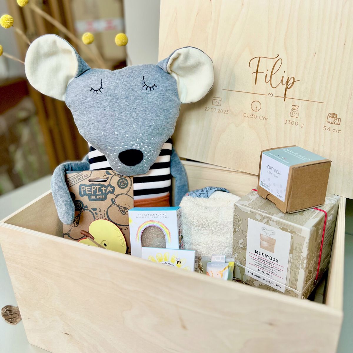 Personalisierte Geschenkbox