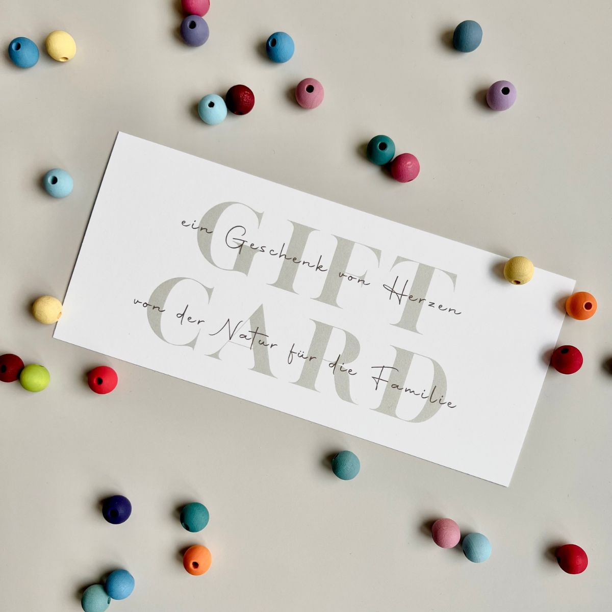 Geschenk-Gutschein von GREEN & GROW Onlineshop