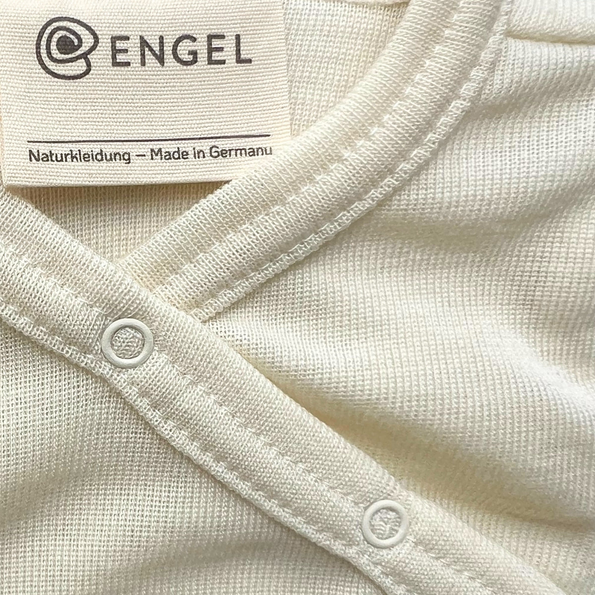 Langarm Wickel-Body Wolle-Seide