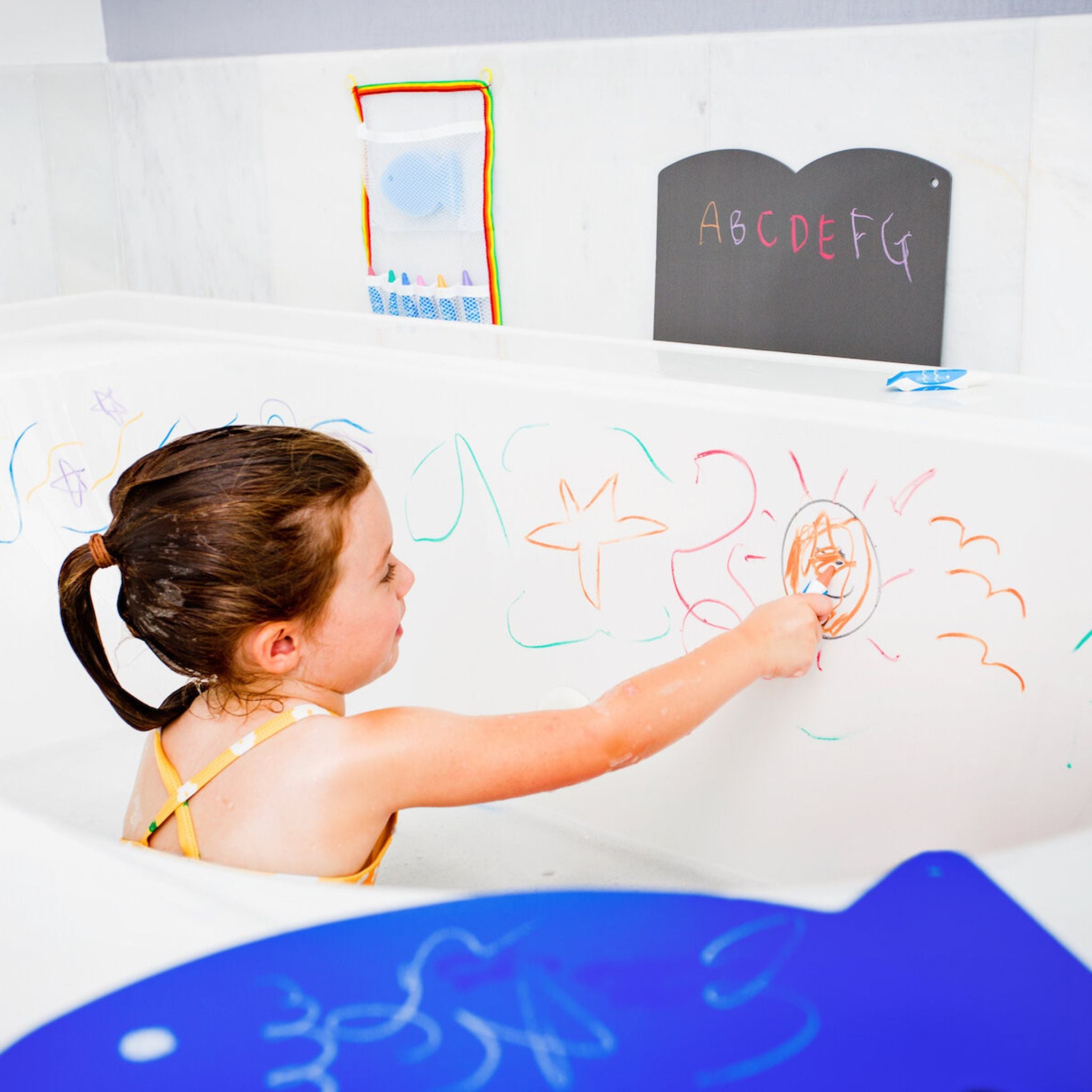 Wachskreiden für die Badewanne