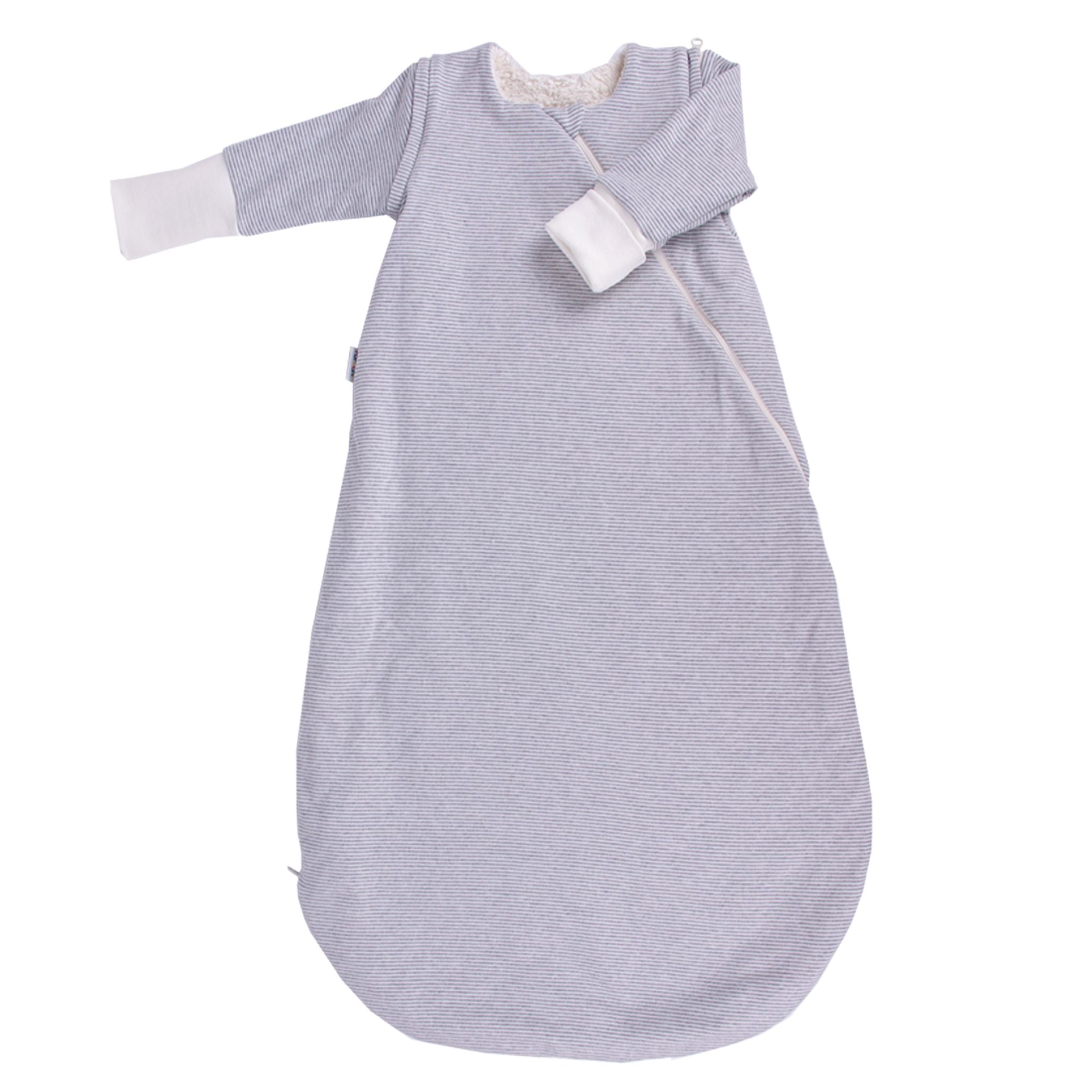 baby schlafsack mit abnehmbaren ärmeln Warmer Schlafsack mit abnehmbaren Ärmeln 2.0 TOG | GOTS Bio-Baumwolle