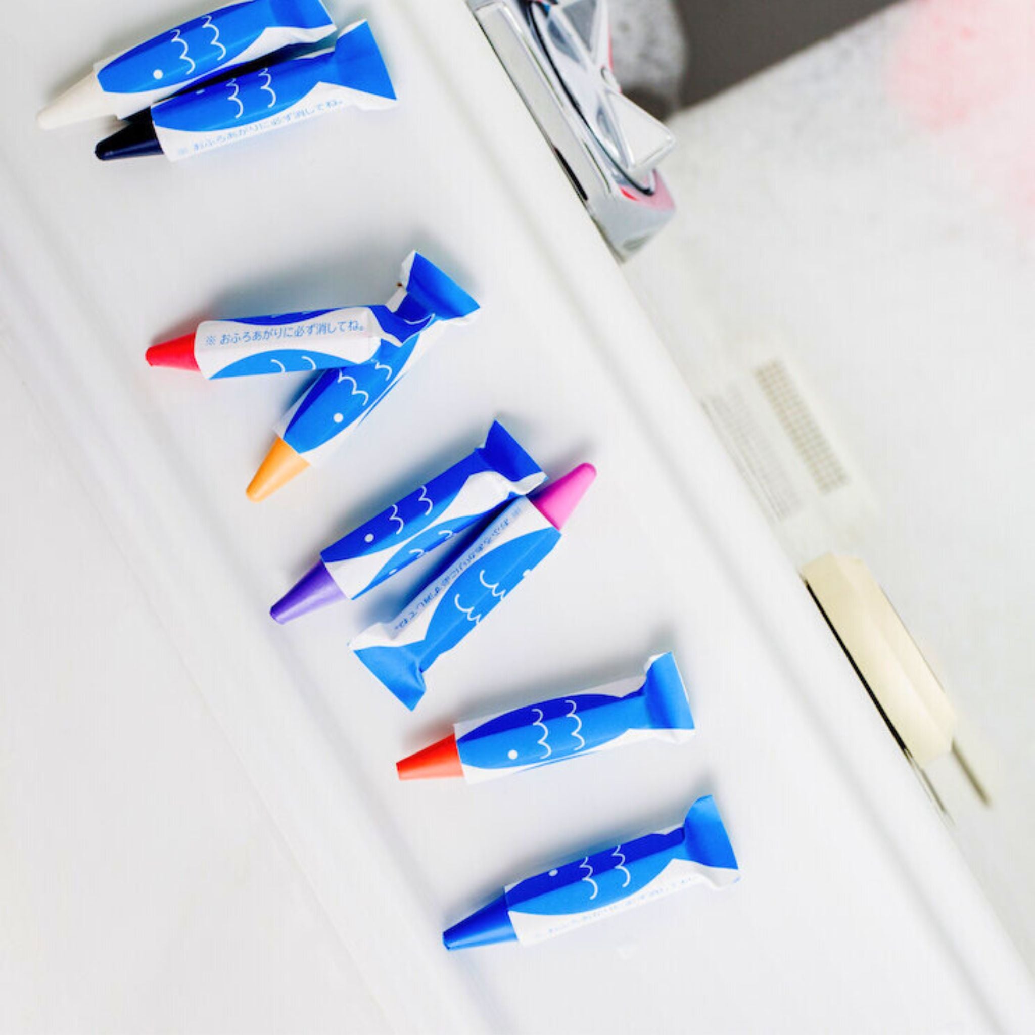 Wachskreiden für die Badewanne