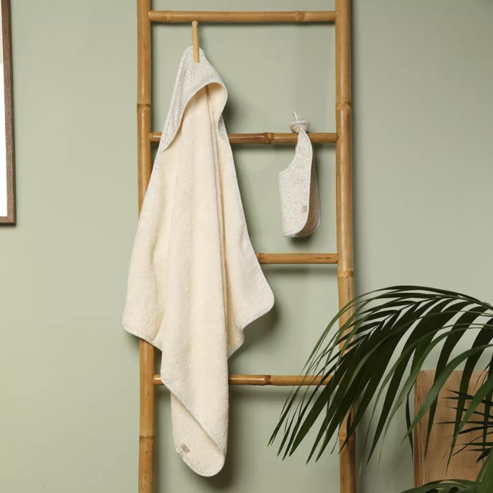 Baby-Badetuch mit Kaputze &