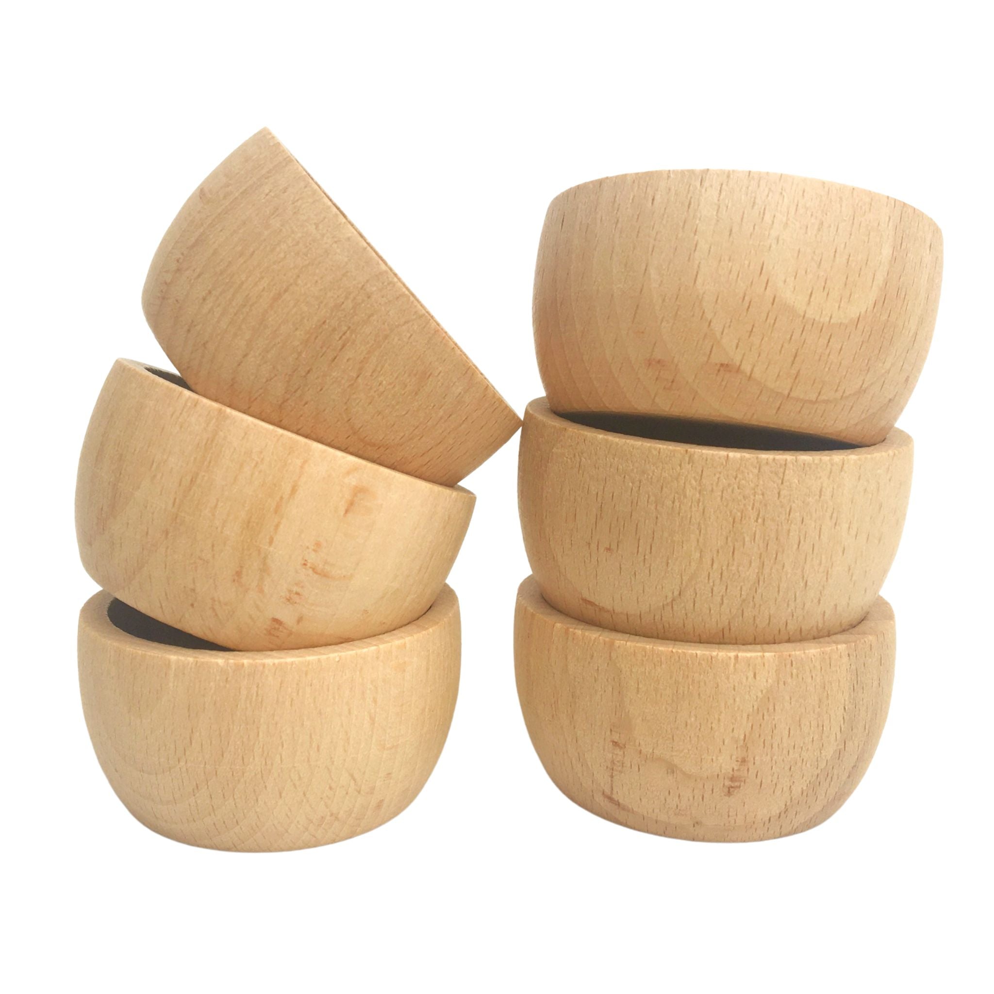 Holzschälchen zum Sortieren und Aufbewahren