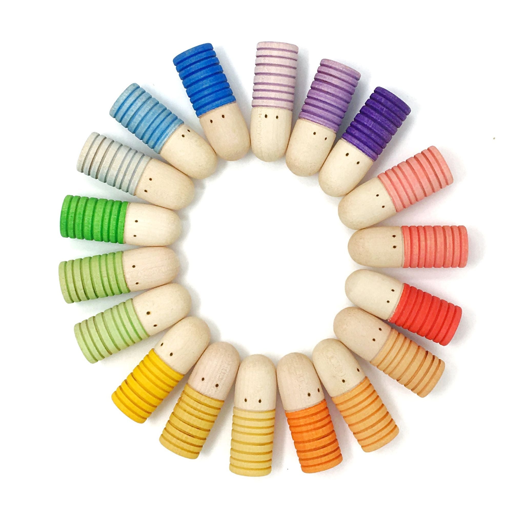 Die freundliche Spielfiguren &