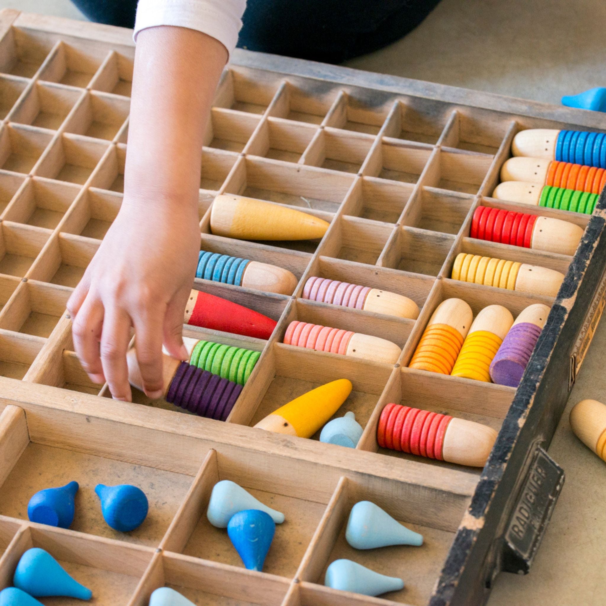Die freundliche Spielfiguren &
