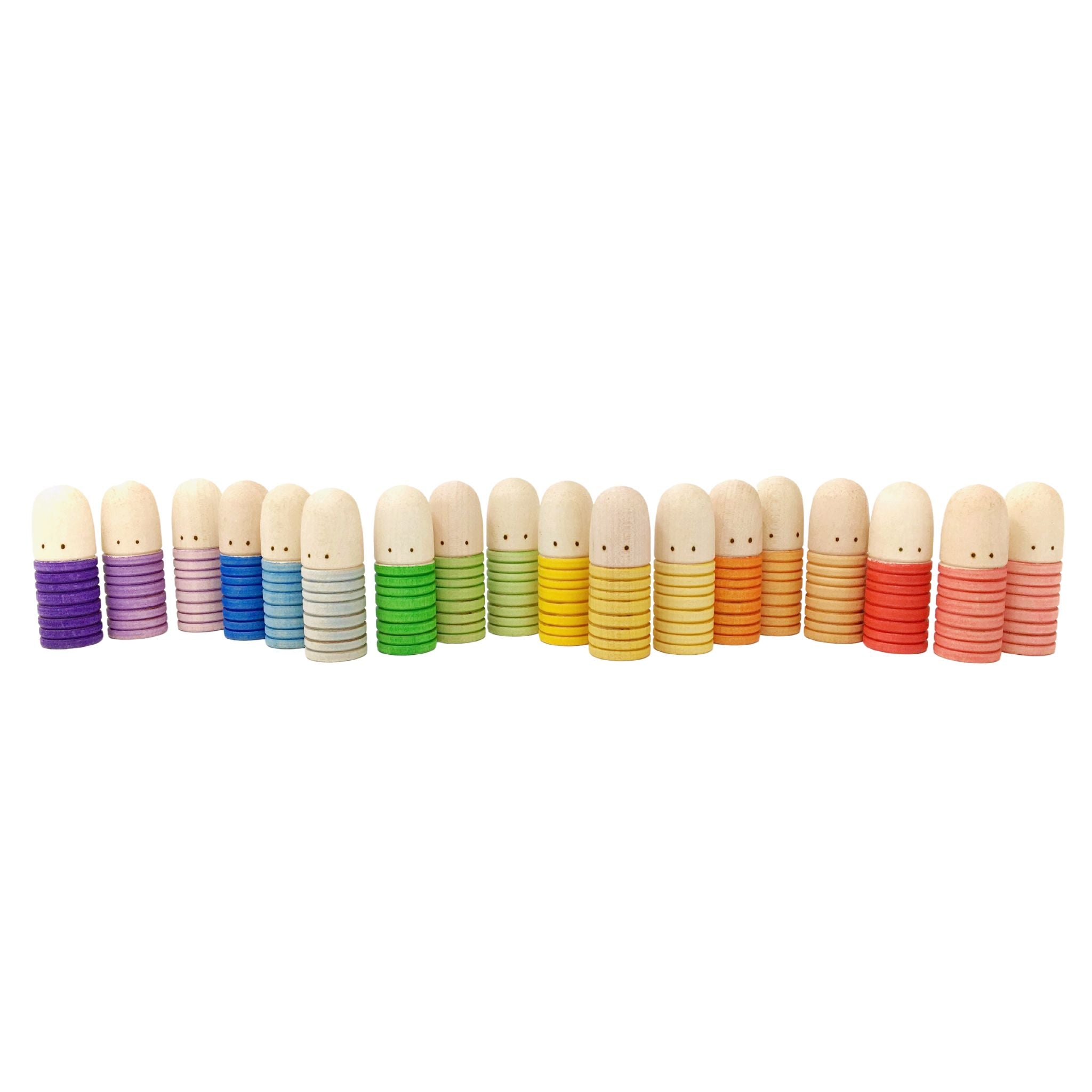 Die freundliche Spielfiguren &