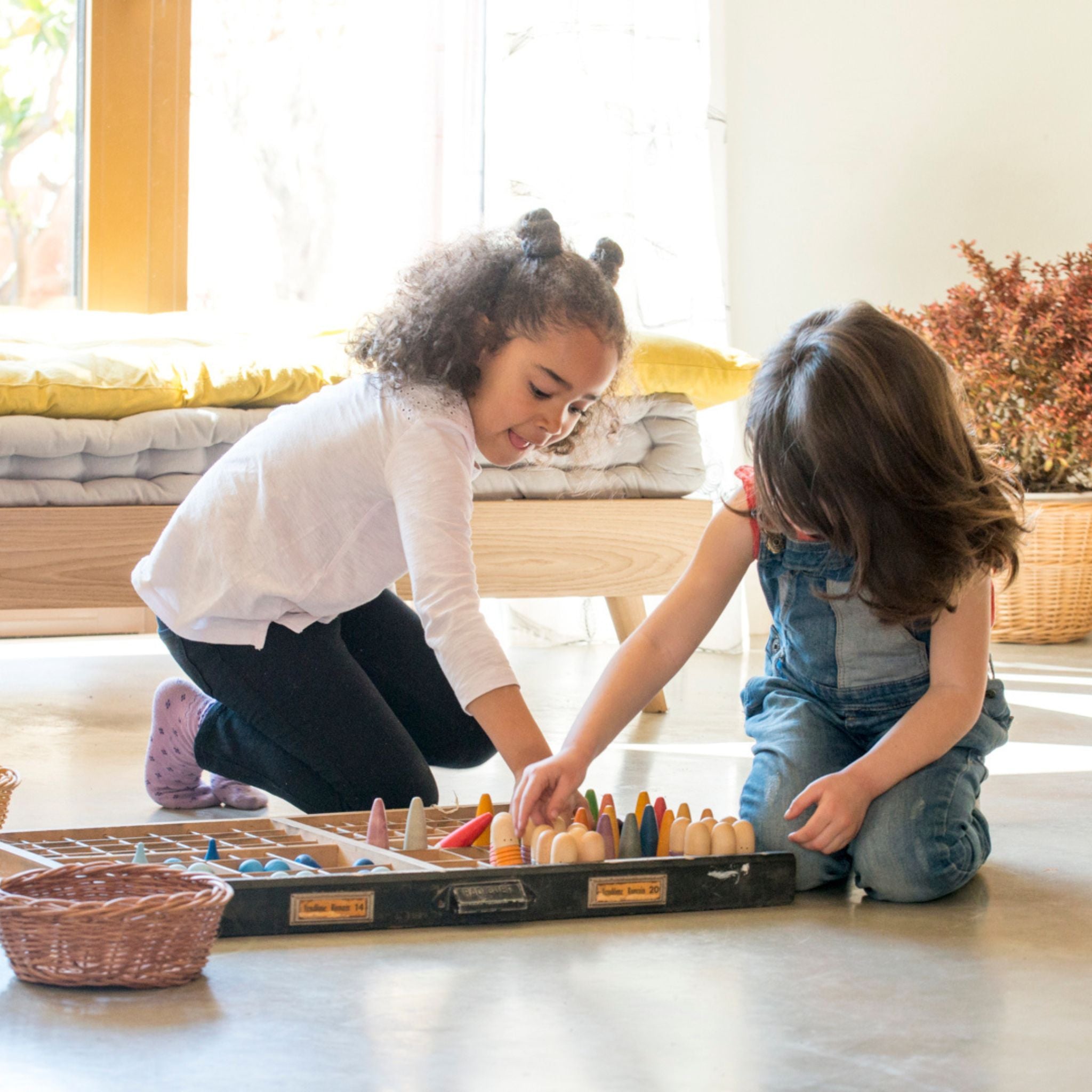 Die freundliche Spielfiguren &