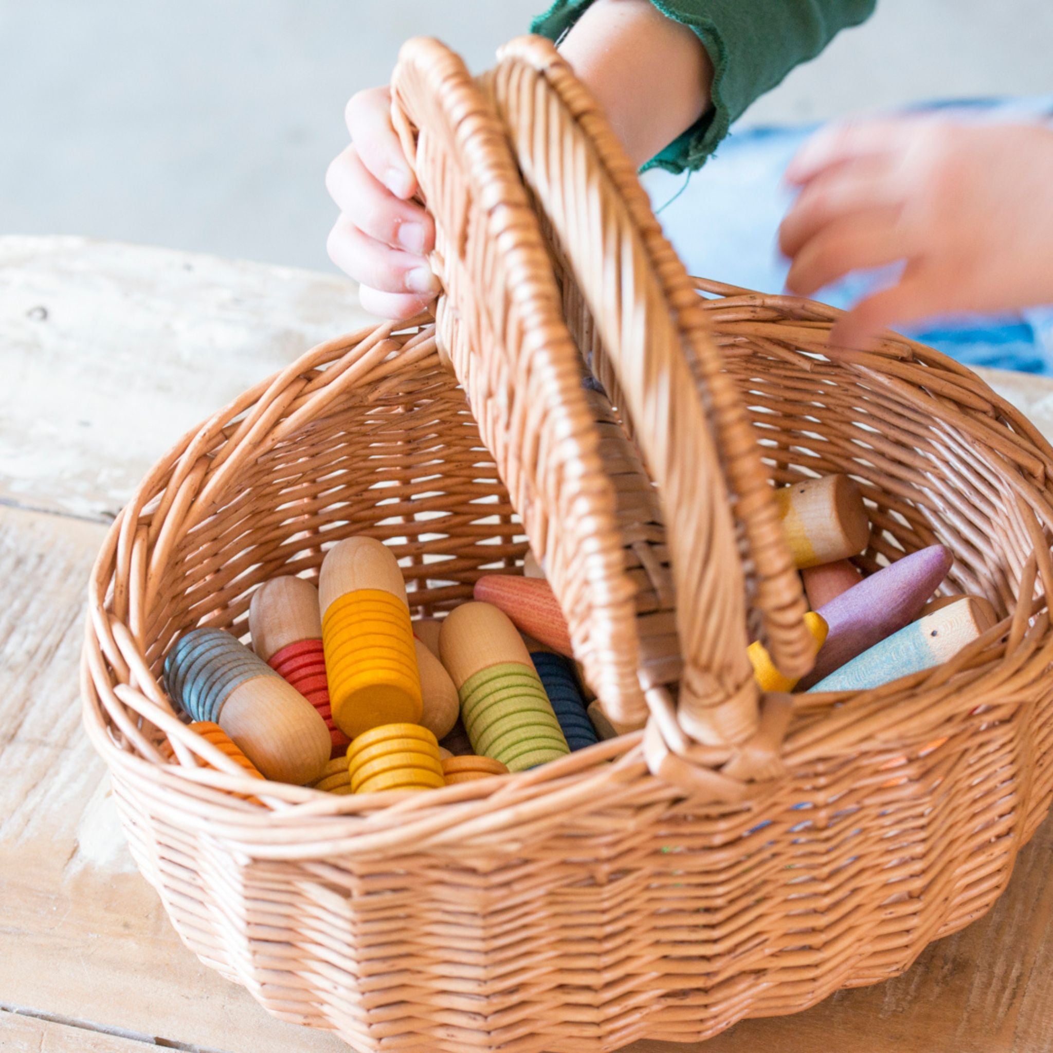 Die freundliche Spielfiguren &
