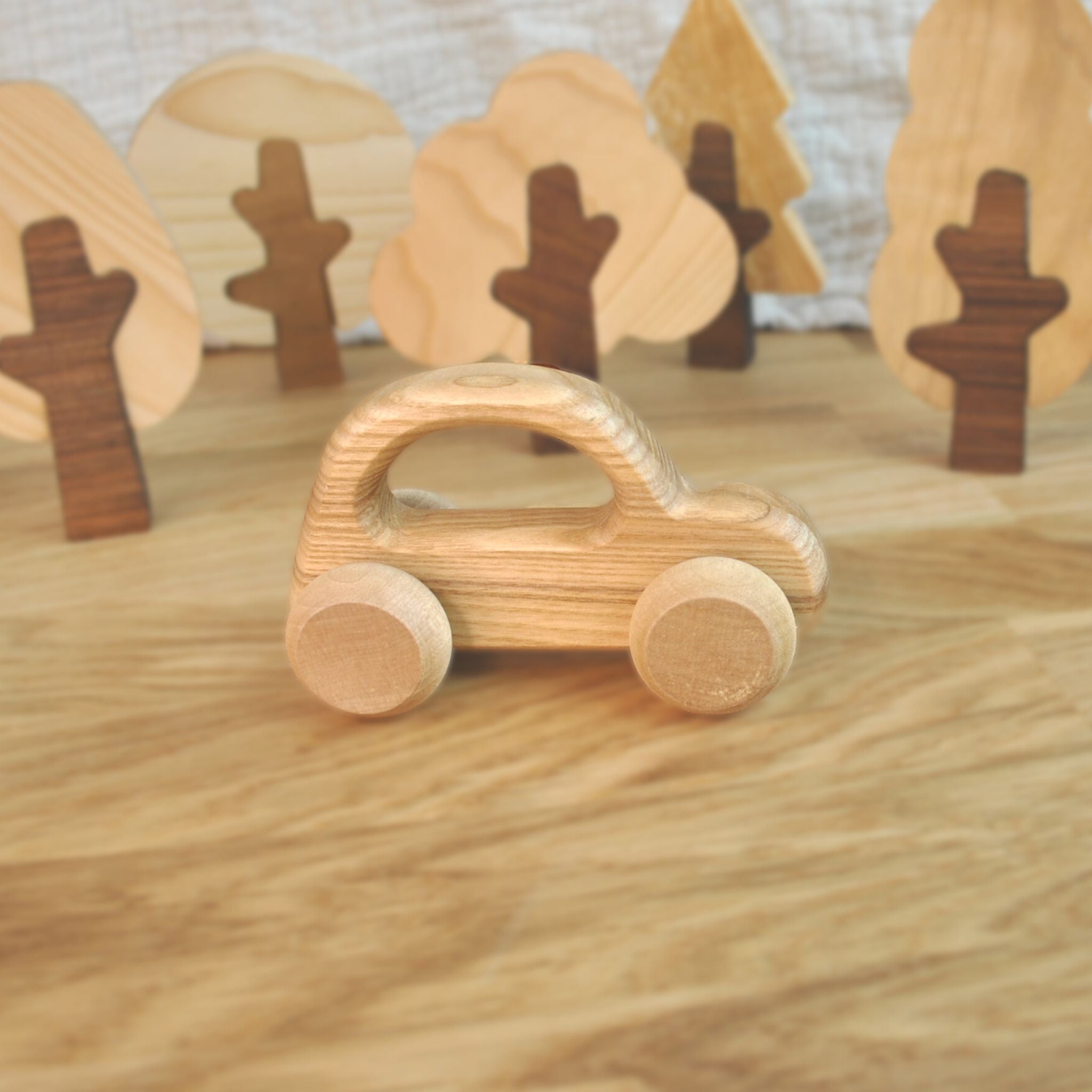 Holzauto zum Schieben &