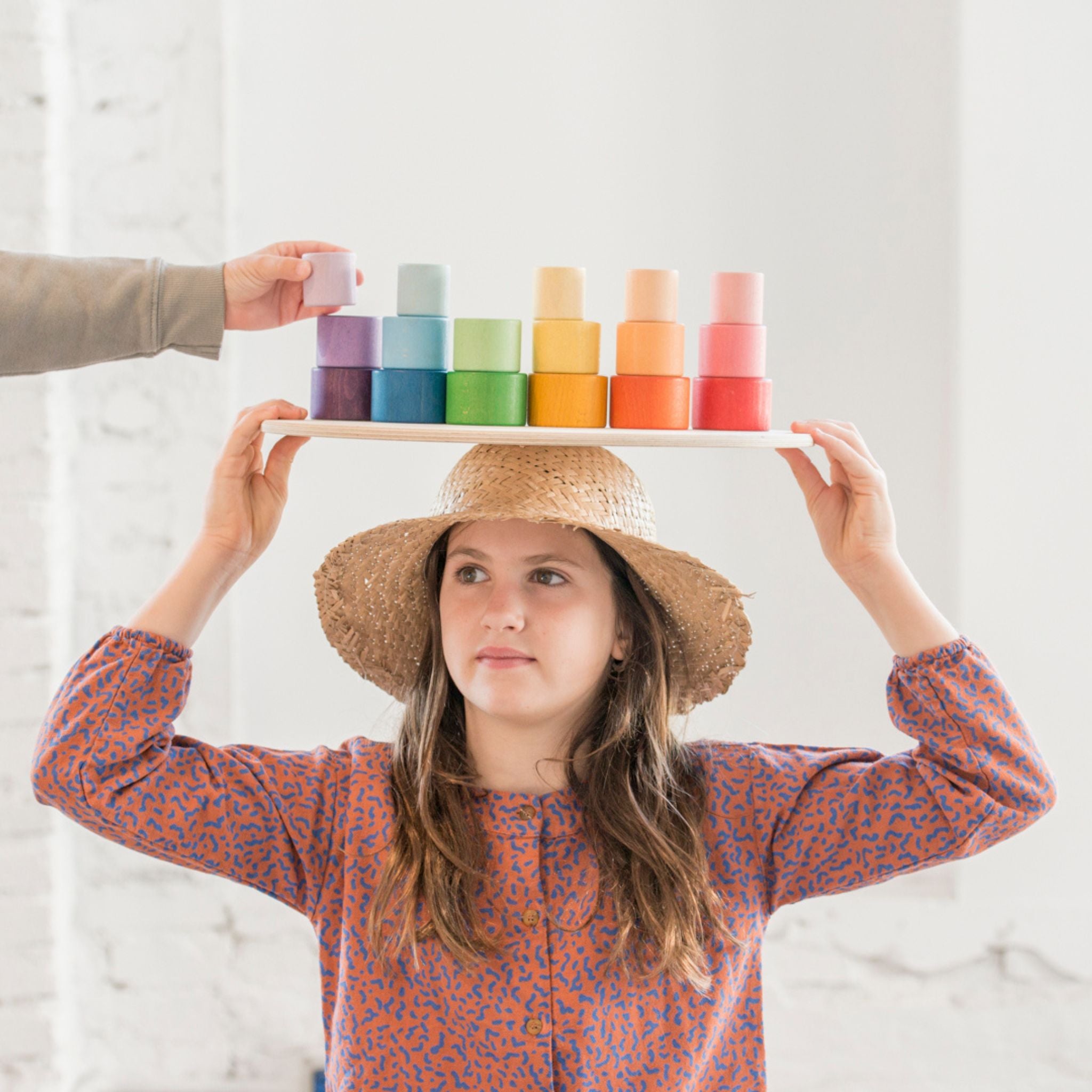 Stapelbare Holzschalen &