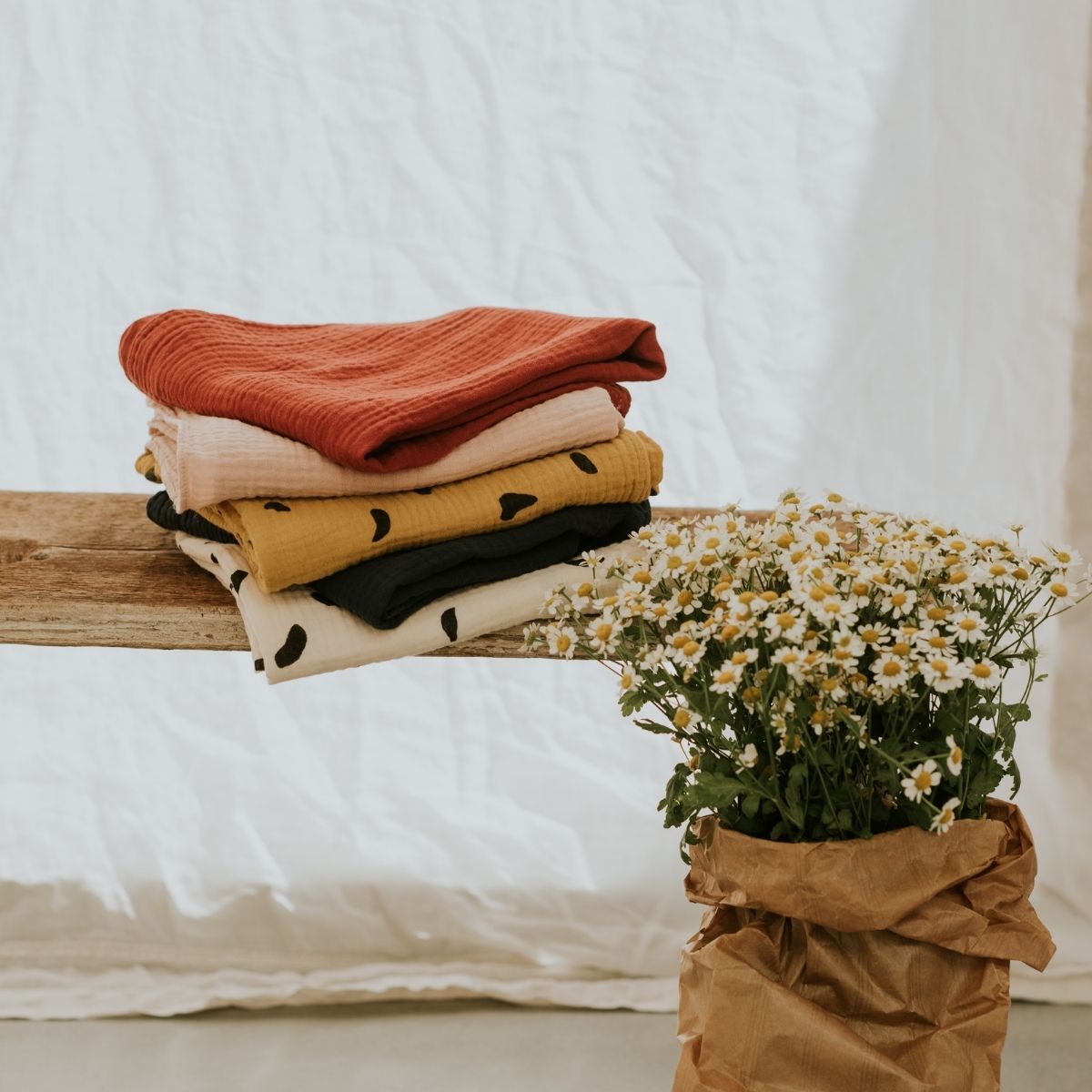 Weicher Musselin-Schal &