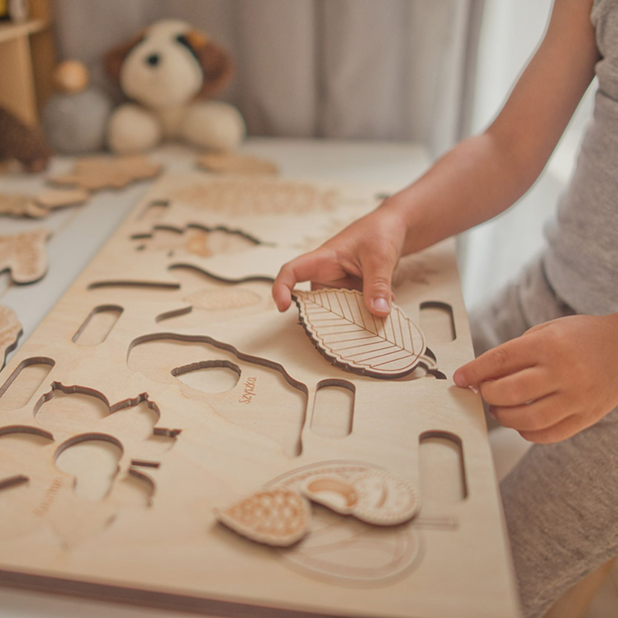 Schichtenpuzzle &