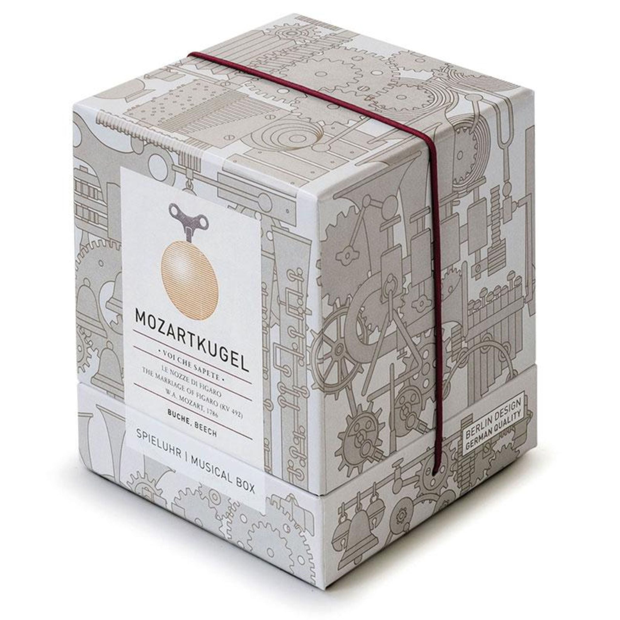 Spieluhr aus Buchenholz &