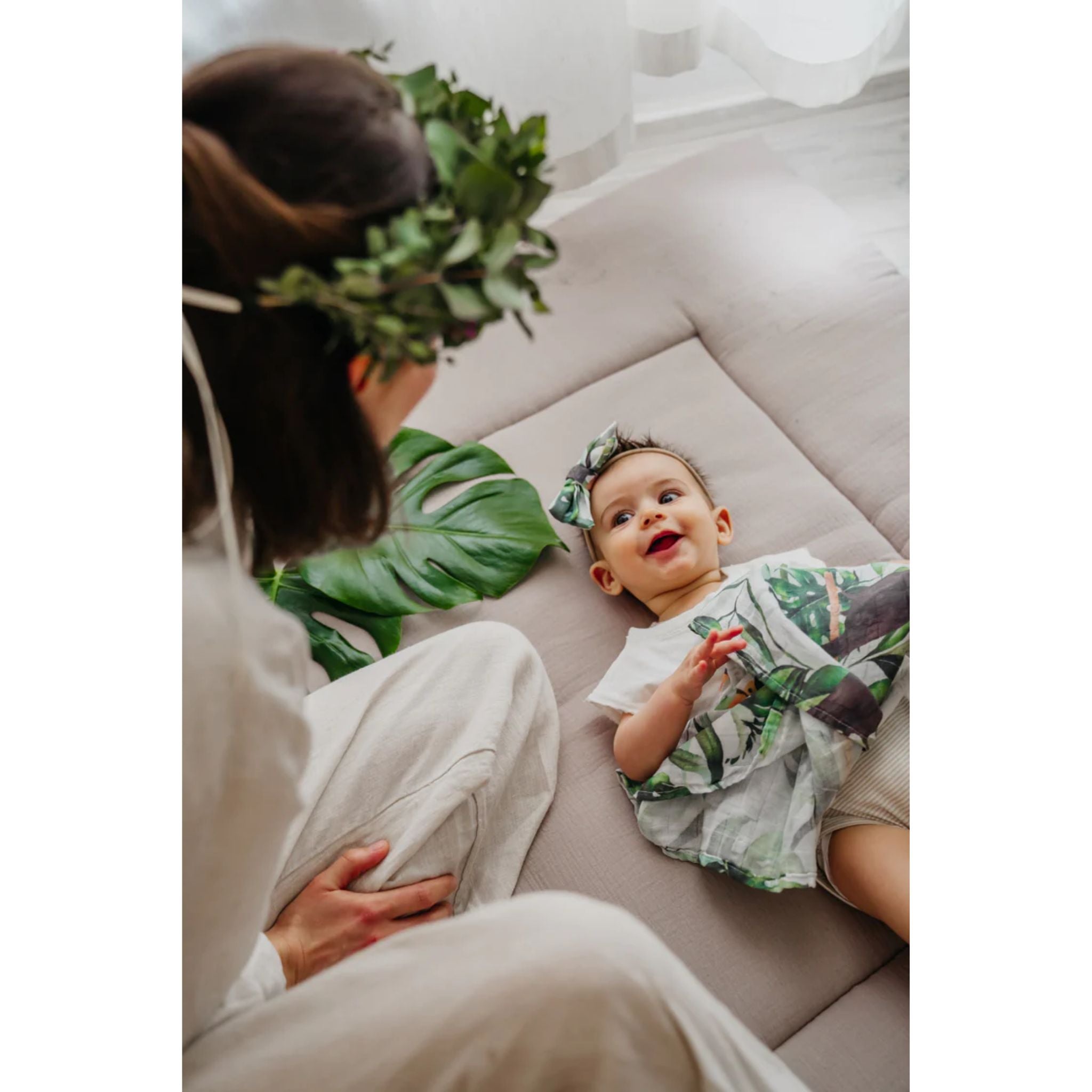 Krabbeldecke Musselin