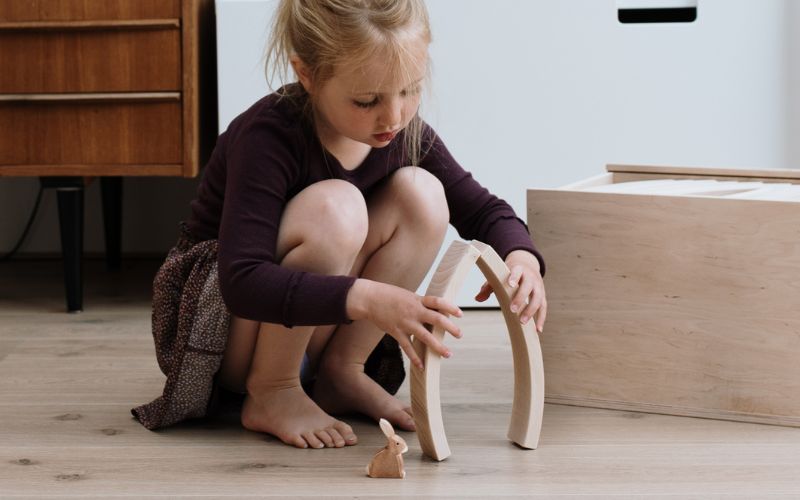 freies spiel mit holzklötzen von abel blocks zu kaufen bei green & grow