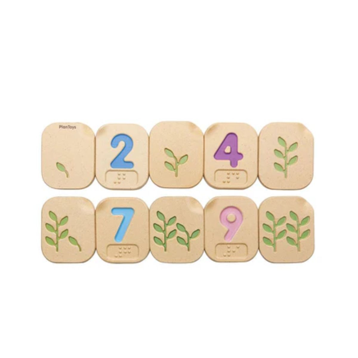 Braille Zahlen 1-10