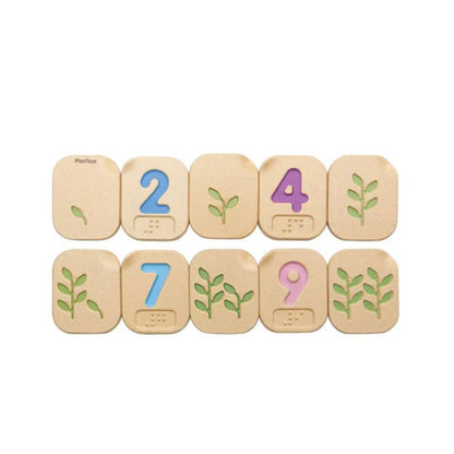 Braille Zahlen 1-10