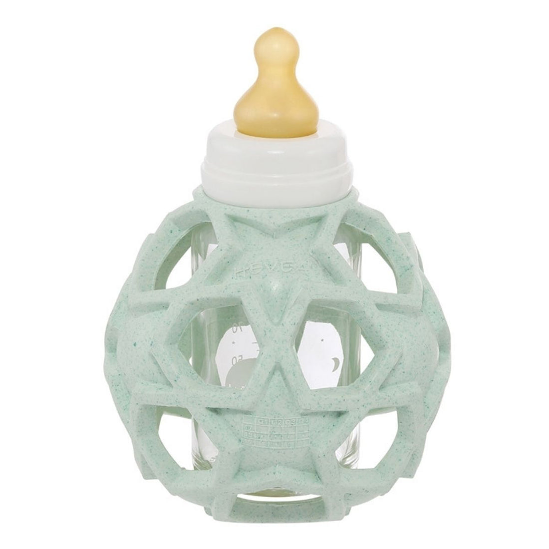 Babyfläschchen mit Starball-Schutzhülle - Mint