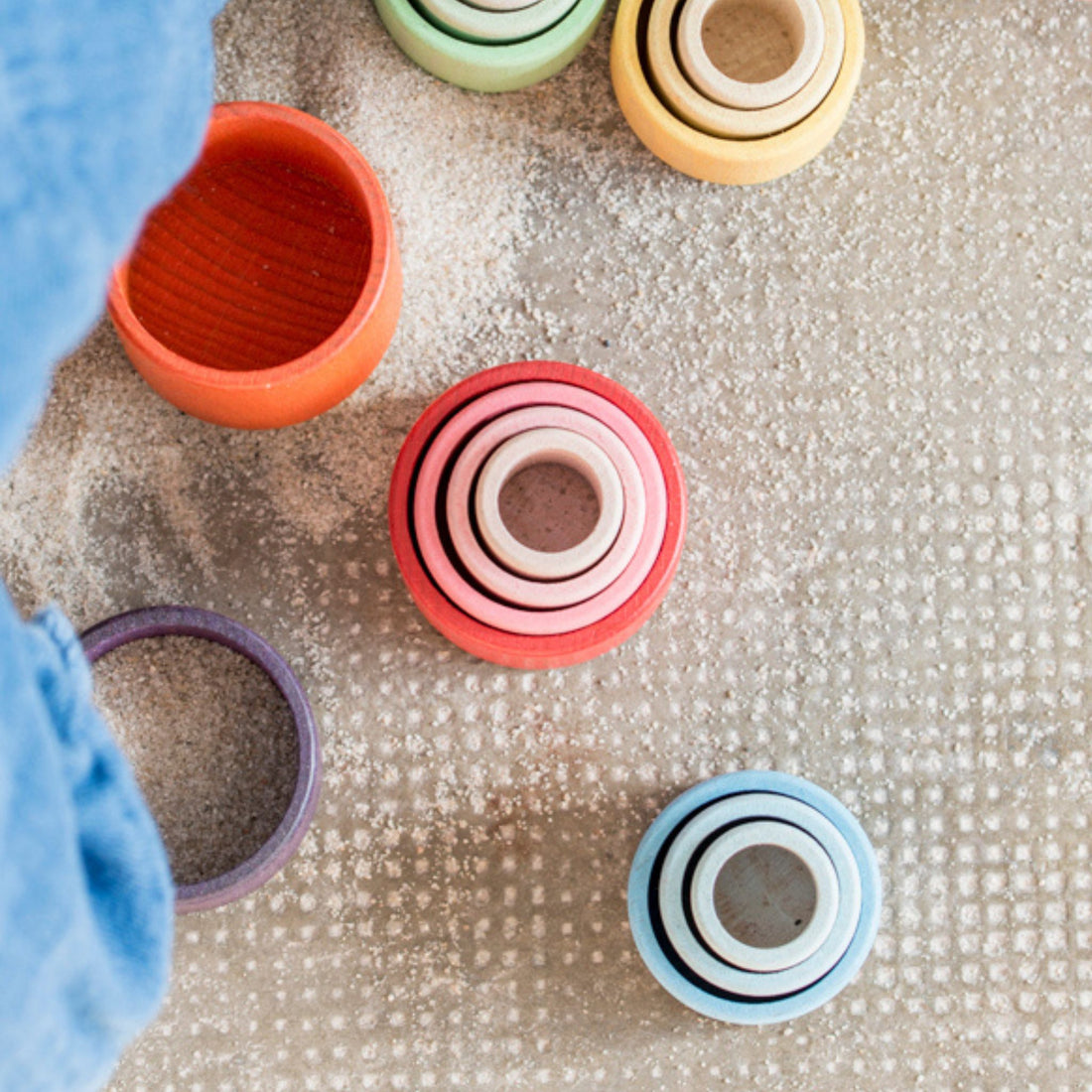 Stapelbare Holzschalen &